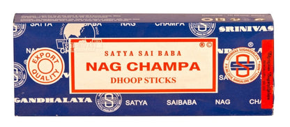 Satya Nag Champa Dhoop Räucherstäbchen für Meditation und Rituale