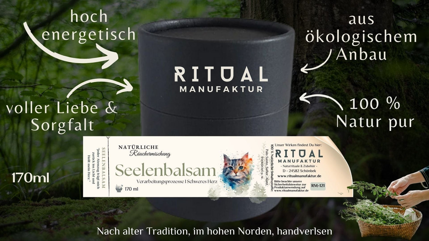 Seelenbalsam Räucherwerk – Detailaufnahme der Mischung