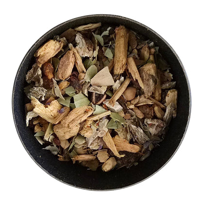 Seelenbalsam Räuchermischung im ruhigen Ritualambiente