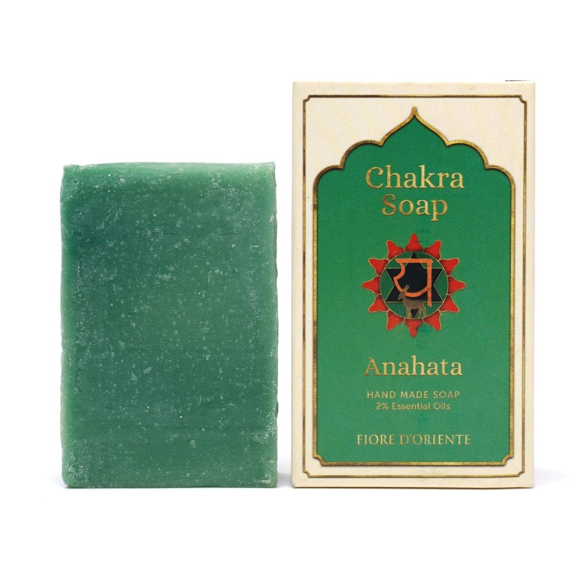 Anahata Chakra-Seife mit Rosenöl – weitere Produktansicht