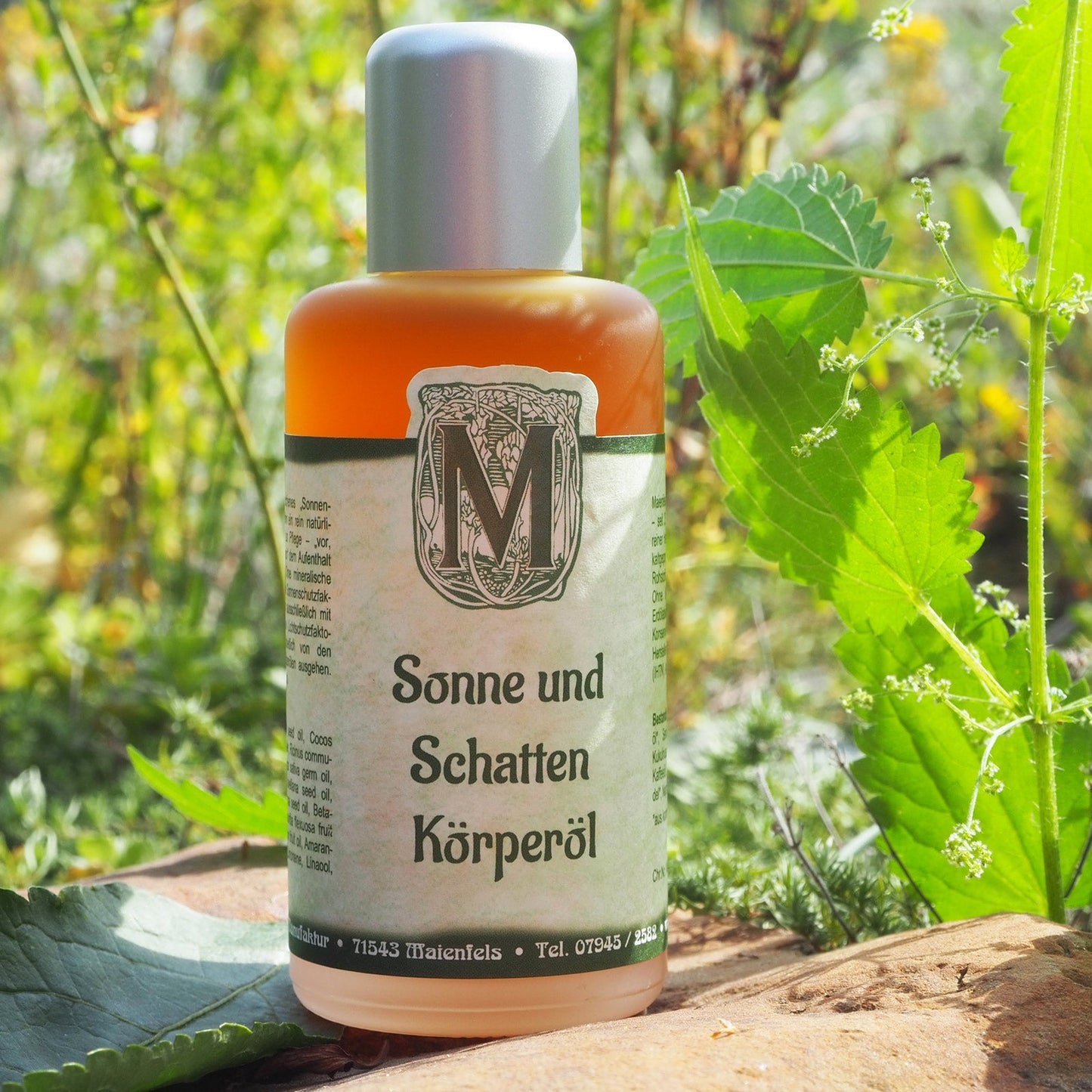 Sonne und Schatten Körperöl von Maienfelser Naturkosmetik