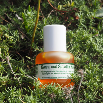 Sonne und Schatten Körperöl – Anwendung