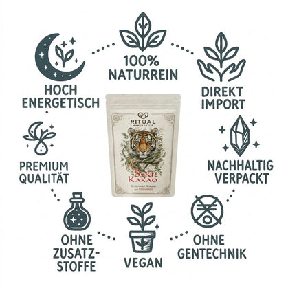 Soul Zeremonie-Kakao im ruhigen Ritualambiente