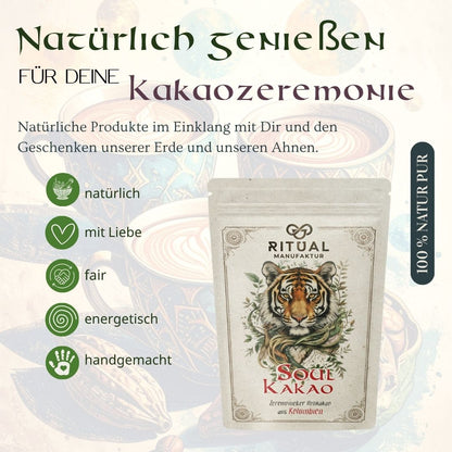Soul Zeremonie-Kakao für bewusste Kakao-Rituale