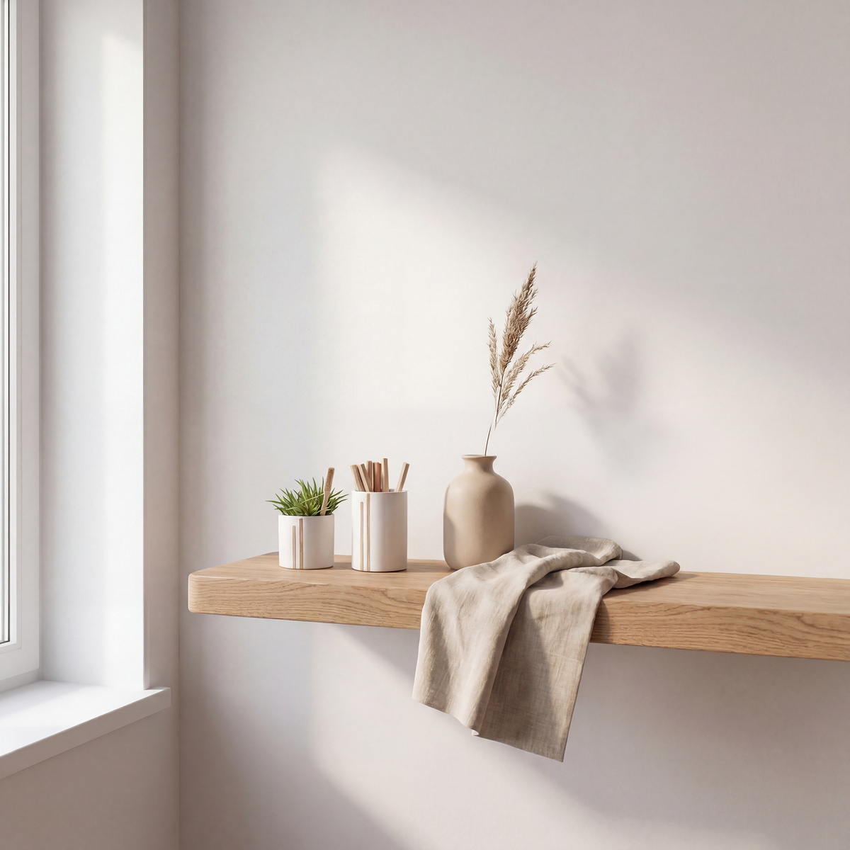 Bannik Design Lomvika – Stiftehalter aus Beton und Holz, Produktansicht 8