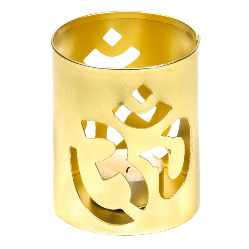 Waxinelichthouder OM – rustig lichtaccent voor meditatie & thuis