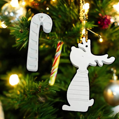Weihnachtliche Anhänger – stilvolle Deko für Advent & Weihnachten - by SteinKunstWerk | HE aus nachhaltiger Herstellung