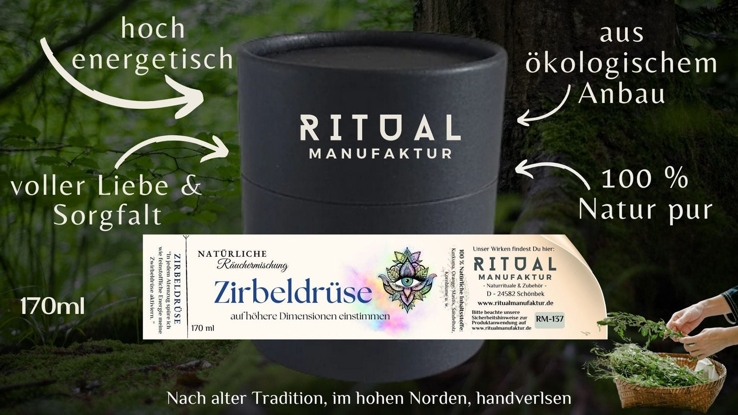Drittes Auge Räuchermischung für Meditation und innere Einkehr